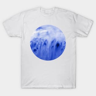 Blue sprouting (circle) T-Shirt